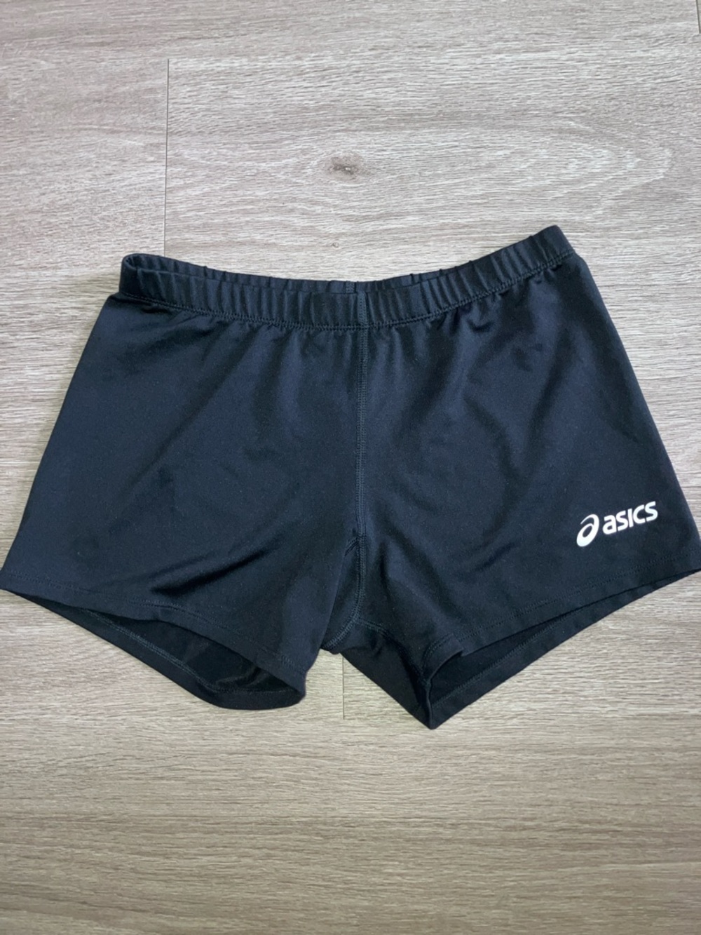 ASICS Black Women's Athletic Shorts with Logo